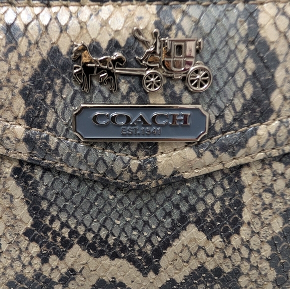Coach 1941 Collection Limited Edition Python Wallet - Picture 3 of 8